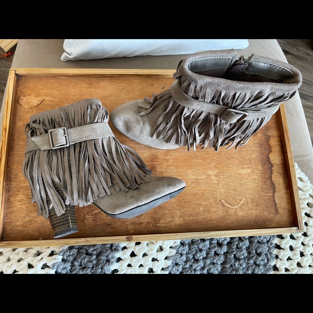 Fringe Booties